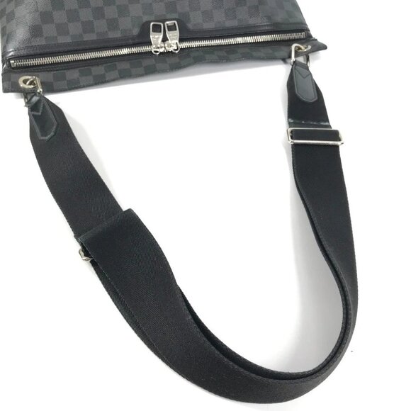 LOUIS VUITTON N41656 Damier Graphite Hunter Bag Crossbody Shoulder Bag - Picture 14 of 14